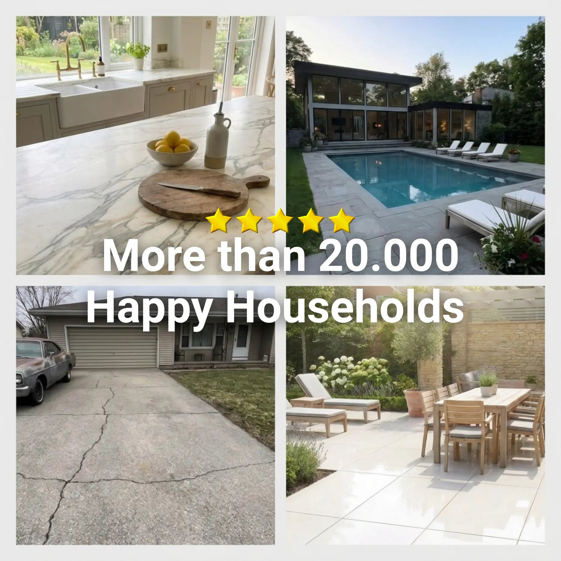 Professional Terras-en-Steenreiniger