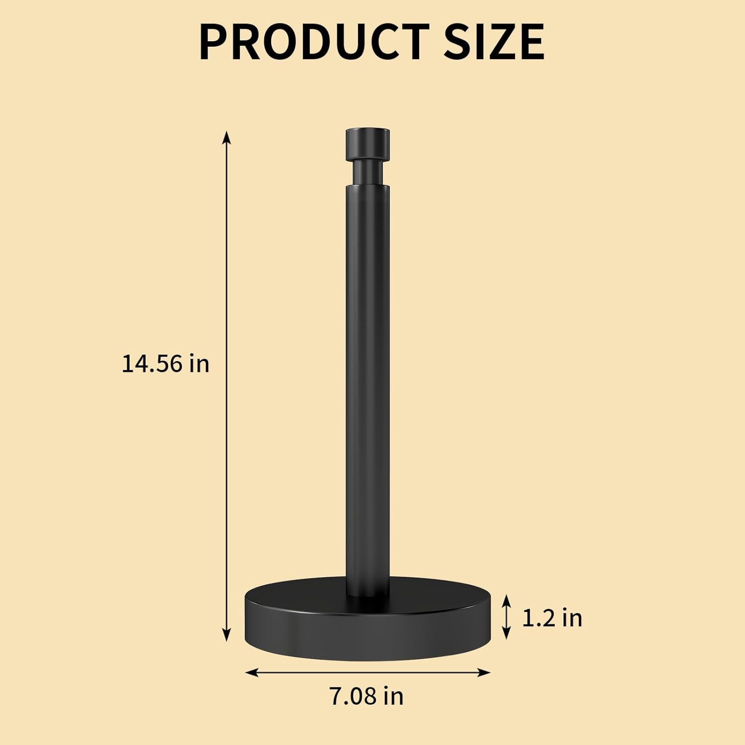 Weighted Base Kitchen Towel Holder